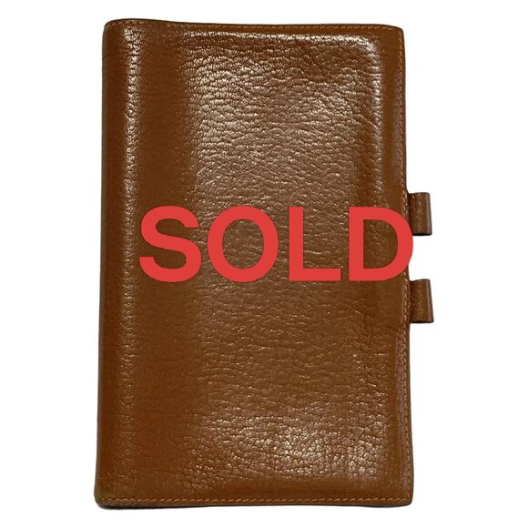 HERMES Vision - Brown Chevre Square G Agenda 121-050325 - Picture 1 of 4